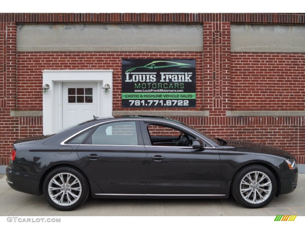 2011 A8 4.2 FSI quattro - Oolong Grey Metallic / Nougat Brown photo #128