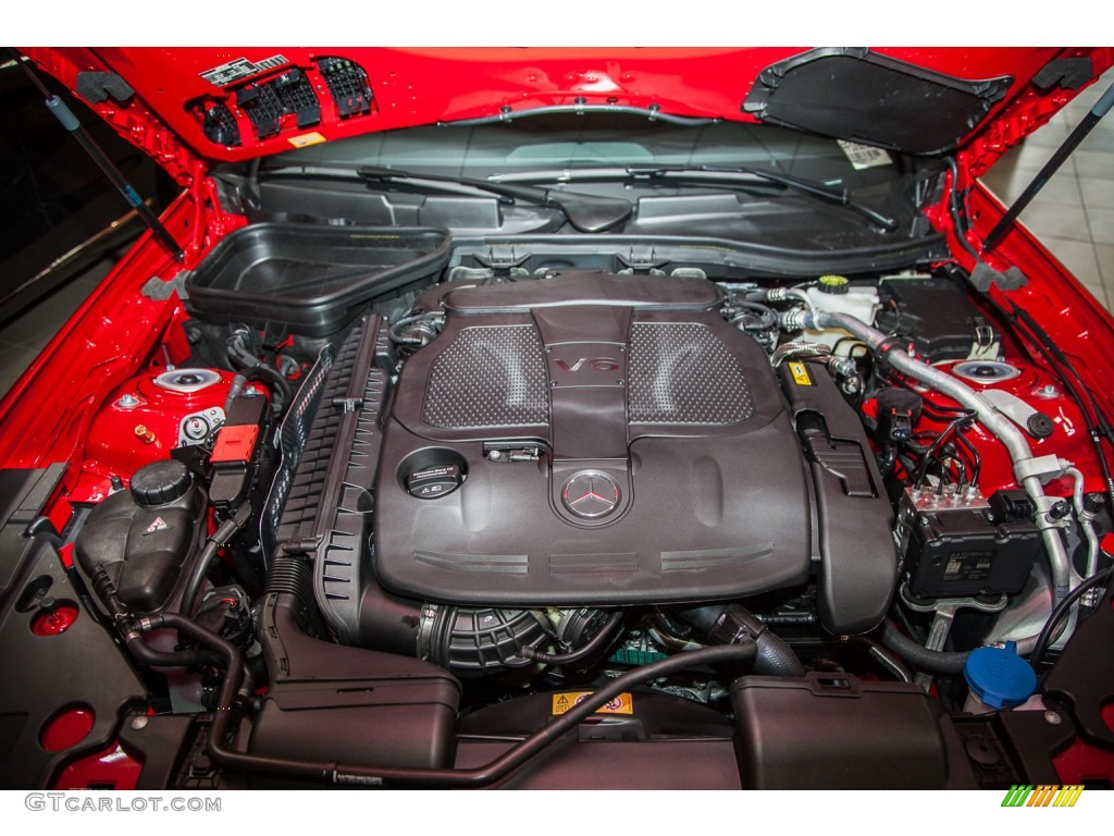 2015 Mercedes-Benz SLK 350 Roadster 3.5 Liter GDI DOHC 24-Valve VVT V6 Engine Photo #103981528