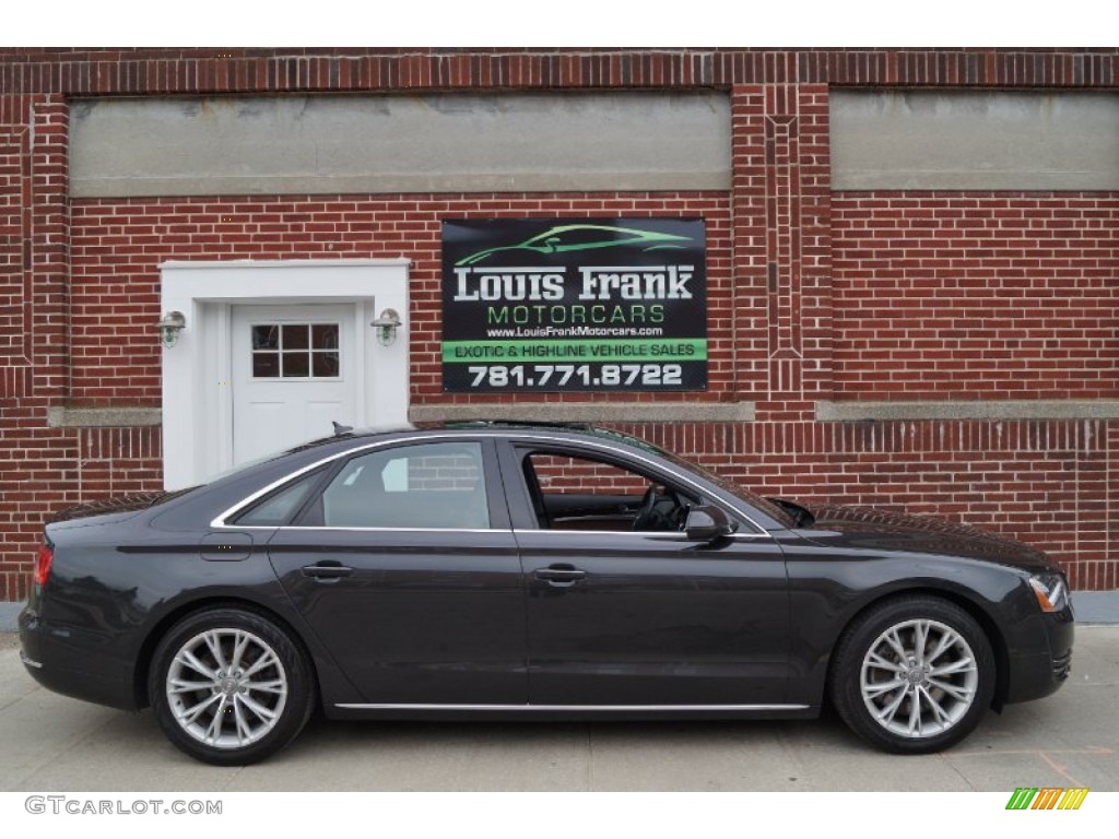 2011 A8 4.2 FSI quattro - Oolong Grey Metallic / Nougat Brown photo #129