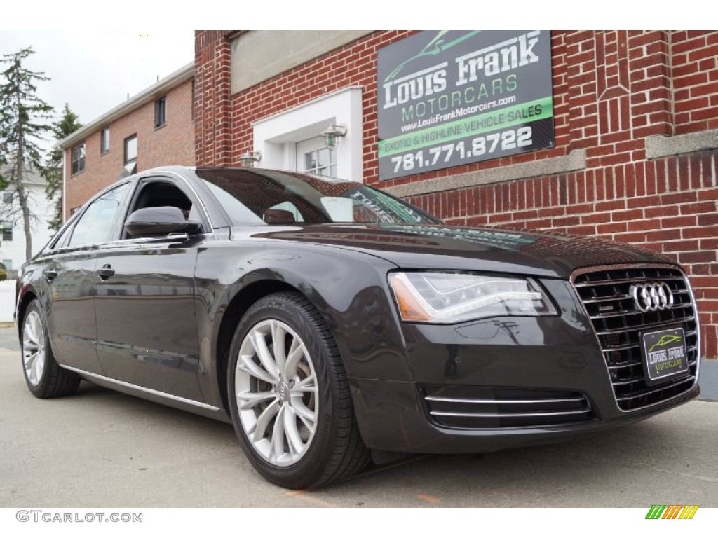 2011 A8 4.2 FSI quattro - Oolong Grey Metallic / Nougat Brown photo #131