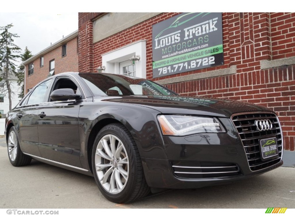 2011 A8 4.2 FSI quattro - Oolong Grey Metallic / Nougat Brown photo #132