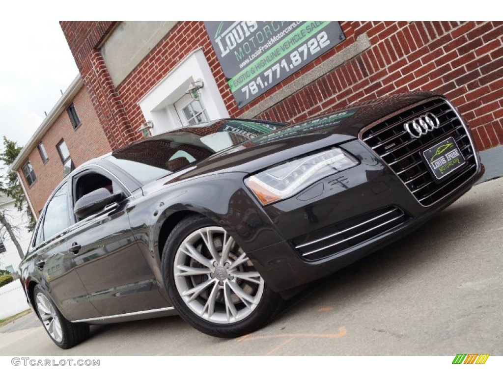 2011 A8 4.2 FSI quattro - Oolong Grey Metallic / Nougat Brown photo #141