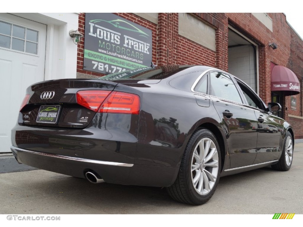 2011 A8 4.2 FSI quattro - Oolong Grey Metallic / Nougat Brown photo #142