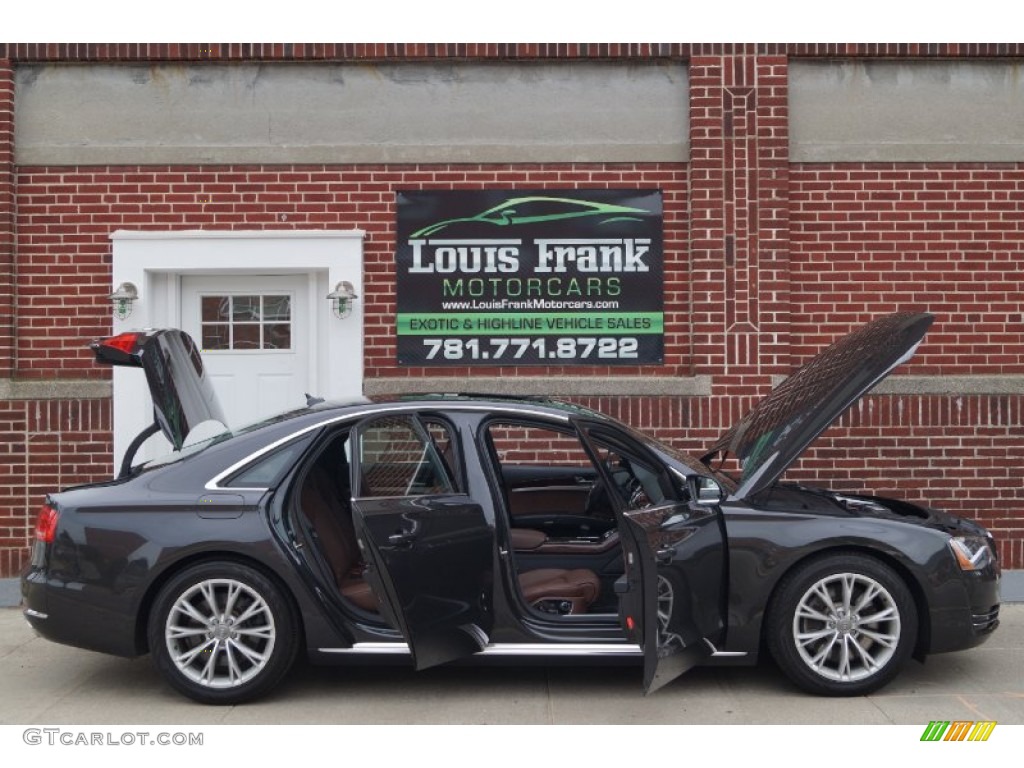 2011 A8 4.2 FSI quattro - Oolong Grey Metallic / Nougat Brown photo #144