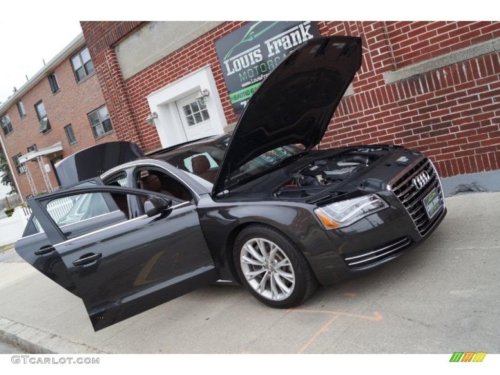 2011 A8 4.2 FSI quattro - Oolong Grey Metallic / Nougat Brown photo #145