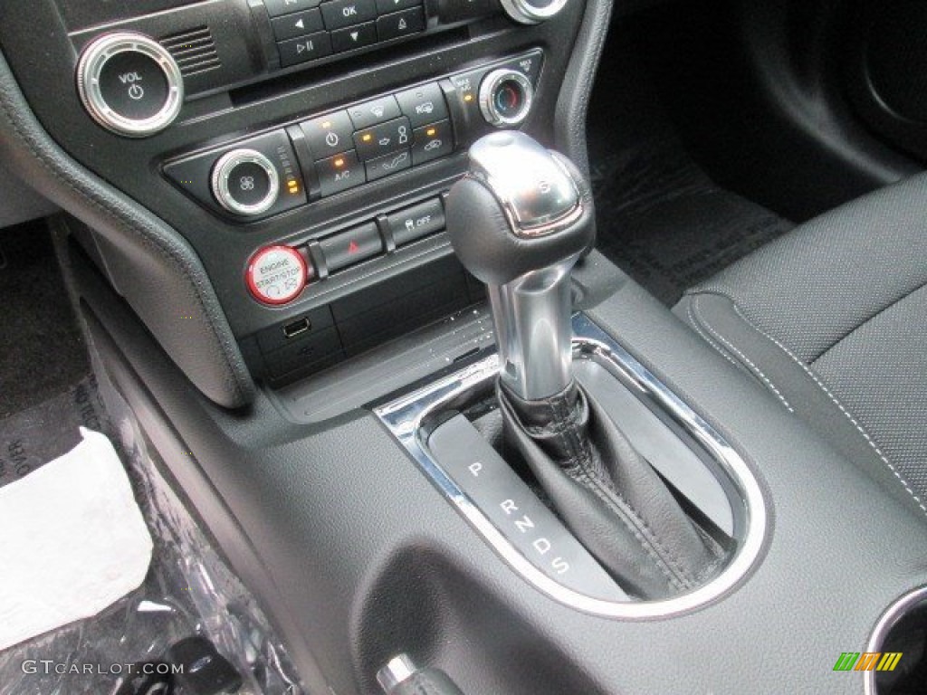 2015 Mustang V6 Coupe - Deep Impact Blue Metallic / Ebony photo #20