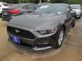 2015 Magnetic Metallic Ford Mustang V6 Coupe  photo #9