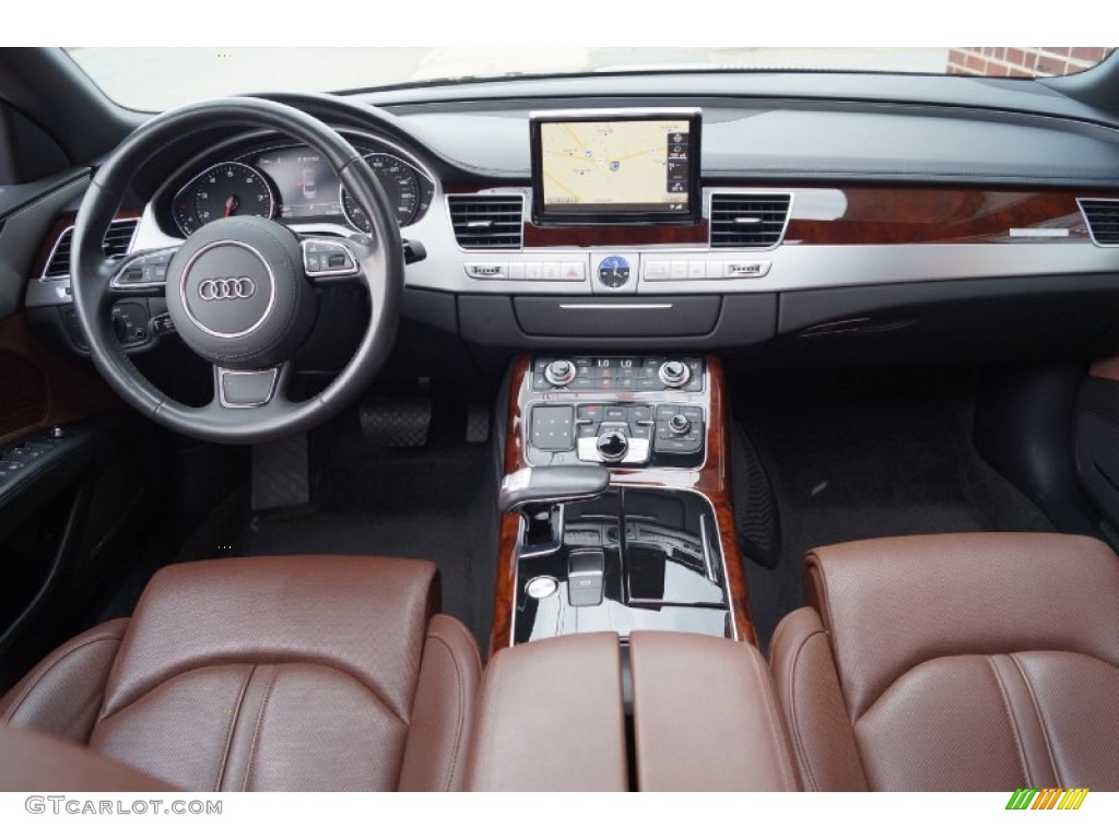 2011 A8 4.2 FSI quattro - Oolong Grey Metallic / Nougat Brown photo #174