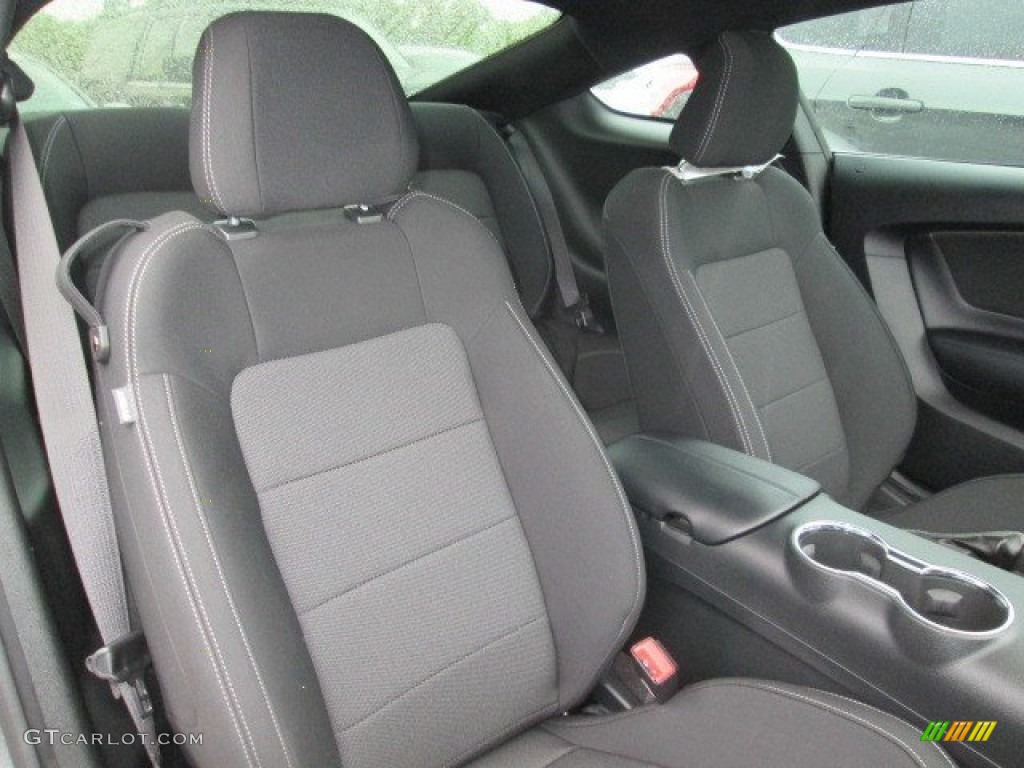 2015 Mustang V6 Coupe - Magnetic Metallic / Ebony photo #16