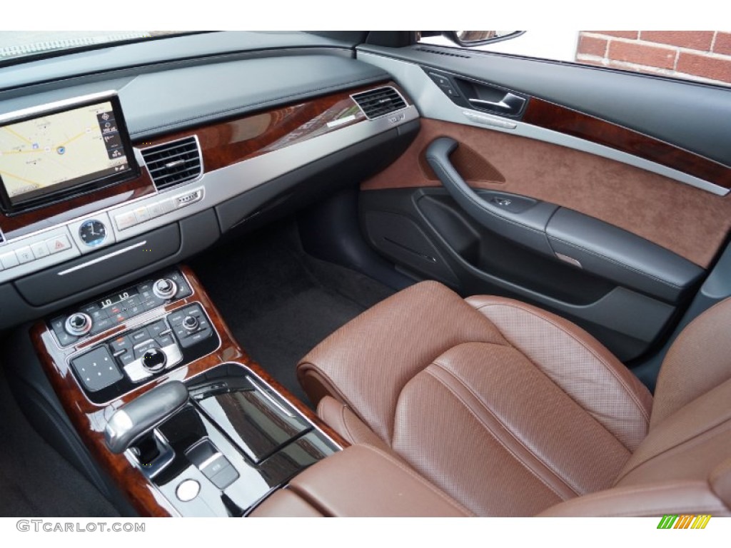 2011 A8 4.2 FSI quattro - Oolong Grey Metallic / Nougat Brown photo #177