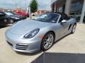 Rhodium Silver Metallic 2014 Porsche Boxster Standard Boxster Model Exterior