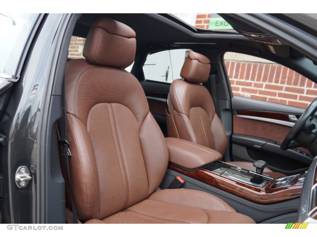 2011 A8 4.2 FSI quattro - Oolong Grey Metallic / Nougat Brown photo #210