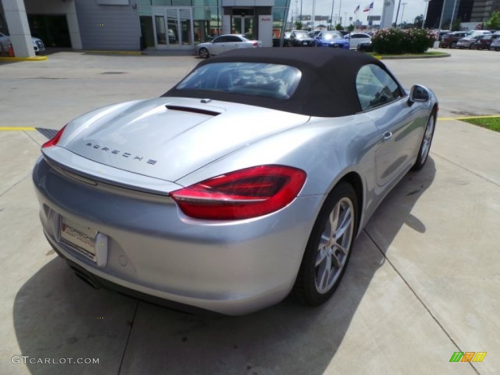 2014 Boxster  - Rhodium Silver Metallic / Black photo #7