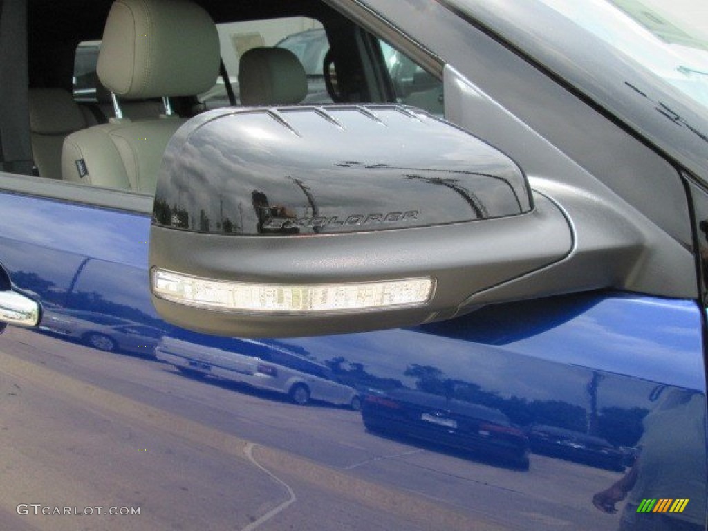 2015 Explorer XLT - Deep Impact Blue / Medium Light Stone photo #38