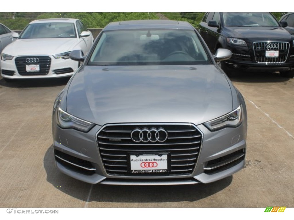 2016 A6 3.0 TFSI Premium Plus quattro - Tornado Grey Metallic / Black photo #2