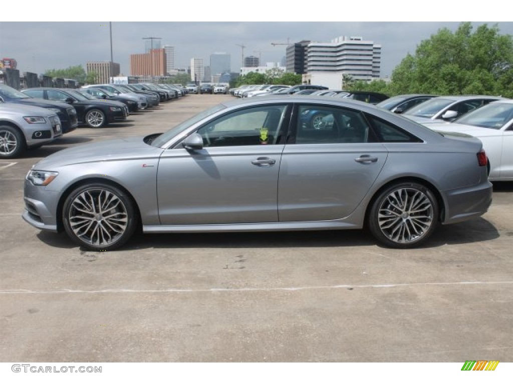 Tornado Grey Metallic 2016 Audi A6 3.0 TFSI Premium Plus quattro Exterior Photo #103983922