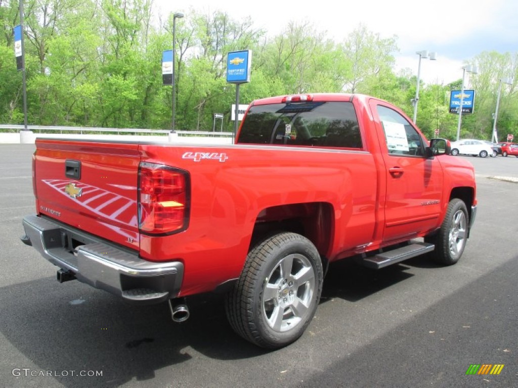 2015 Silverado 1500 LT Regular Cab 4x4 - Victory Red / Jet Black photo #7