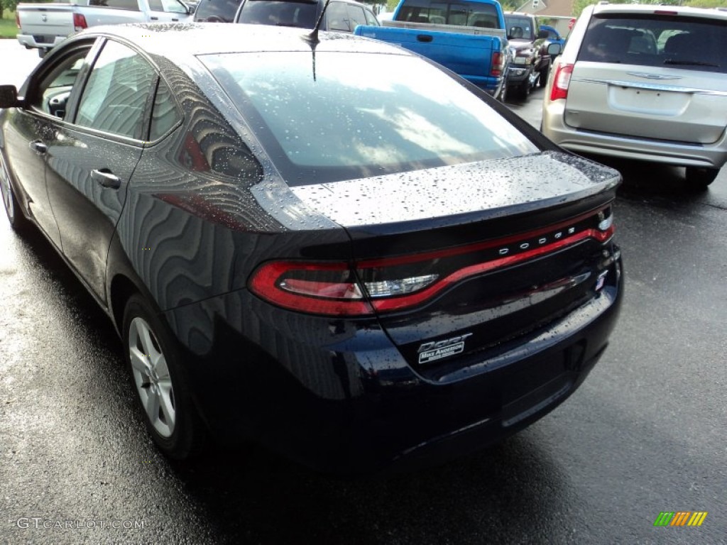 2014 Elantra SE Sedan - Black Noir Pearl / Gray photo #3
