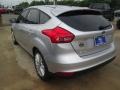 2015 Ingot Silver Metallic Ford Focus Titanium Hatchback  photo #2