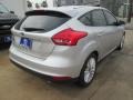 2015 Ingot Silver Metallic Ford Focus Titanium Hatchback  photo #5