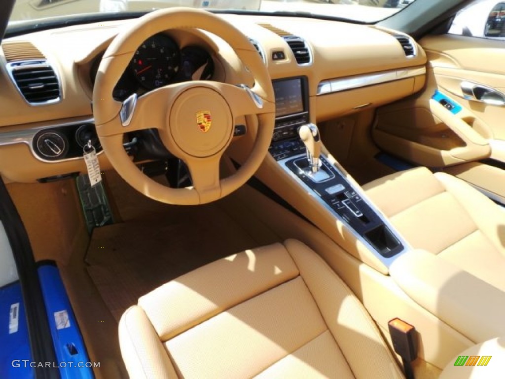 Luxor Beige Interior 2015 Porsche Boxster Standard Boxster Model Photo #103988023