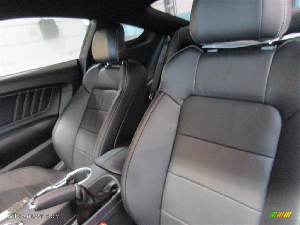2015 Mustang GT Premium Coupe - Ingot Silver Metallic / Ebony photo #9