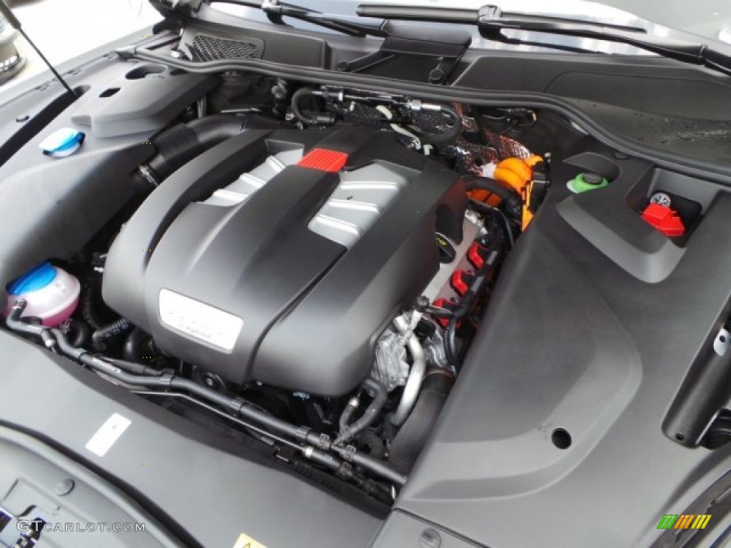 2015 Porsche Cayenne S E-Hybrid Engine Photos