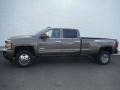 Brownstone Metallic - Silverado 3500HD High Country Crew Cab Dual Rear Wheel 4x4 Photo No. 2