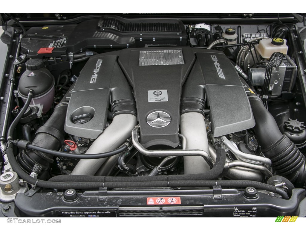 2015 Mercedes-Benz G 63 AMG Engine Photos