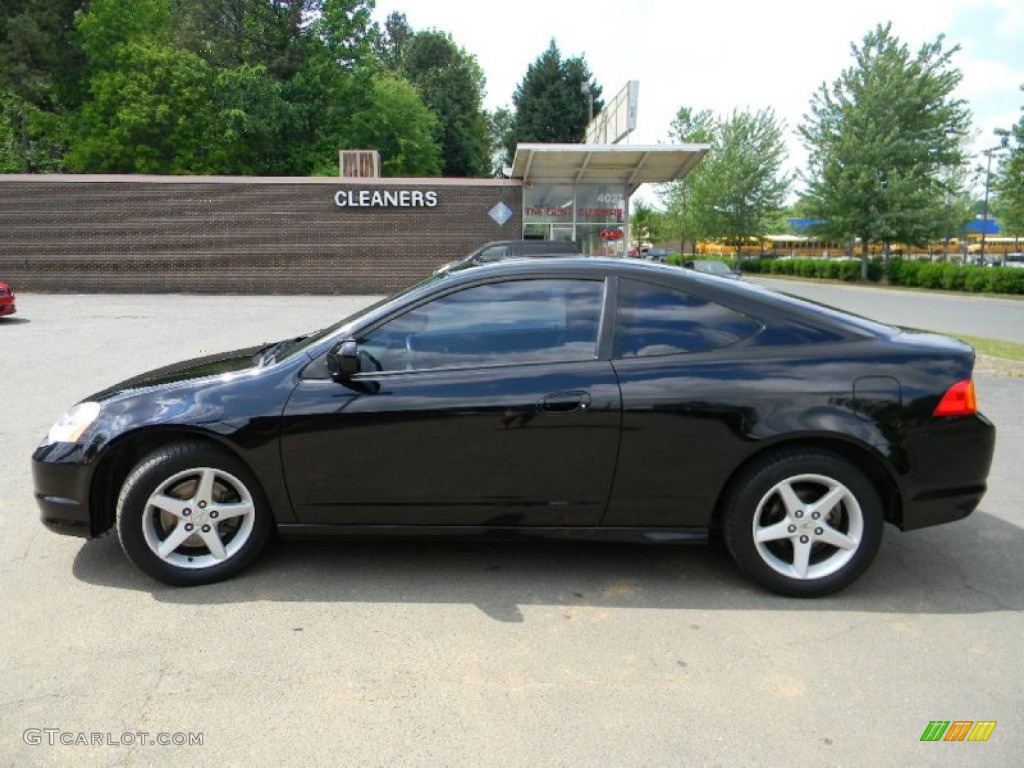 2003 RSX Type S Sports Coupe - Nighthawk Black Pearl / Ebony photo #7