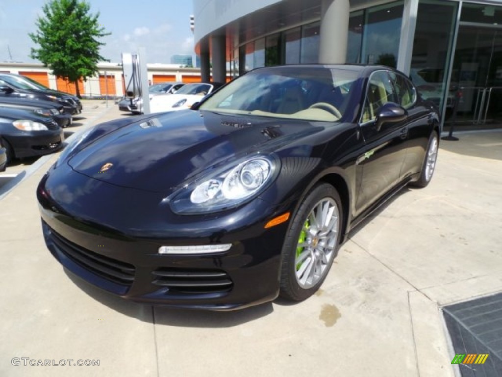 Jet Black Metallic 2015 Porsche Panamera S E-Hybrid Exterior Photo #103992352