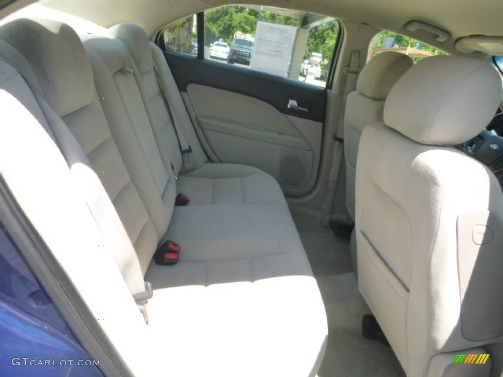 2007 Fusion SE - Dark Blue Pearl Metallic / Camel photo #10
