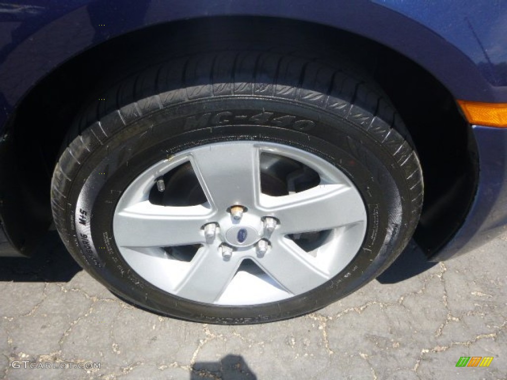 2007 Fusion SE - Dark Blue Pearl Metallic / Camel photo #13