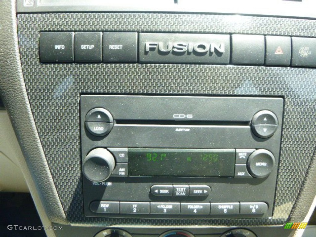 2007 Fusion SE - Dark Blue Pearl Metallic / Camel photo #20