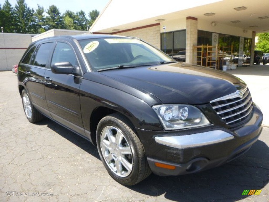 2005 Pacifica Touring - Brilliant Black / Dark Slate Gray photo #3