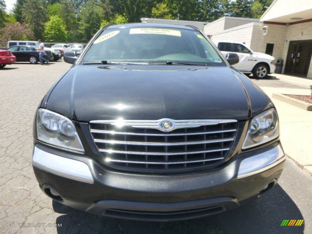 2005 Pacifica Touring - Brilliant Black / Dark Slate Gray photo #4