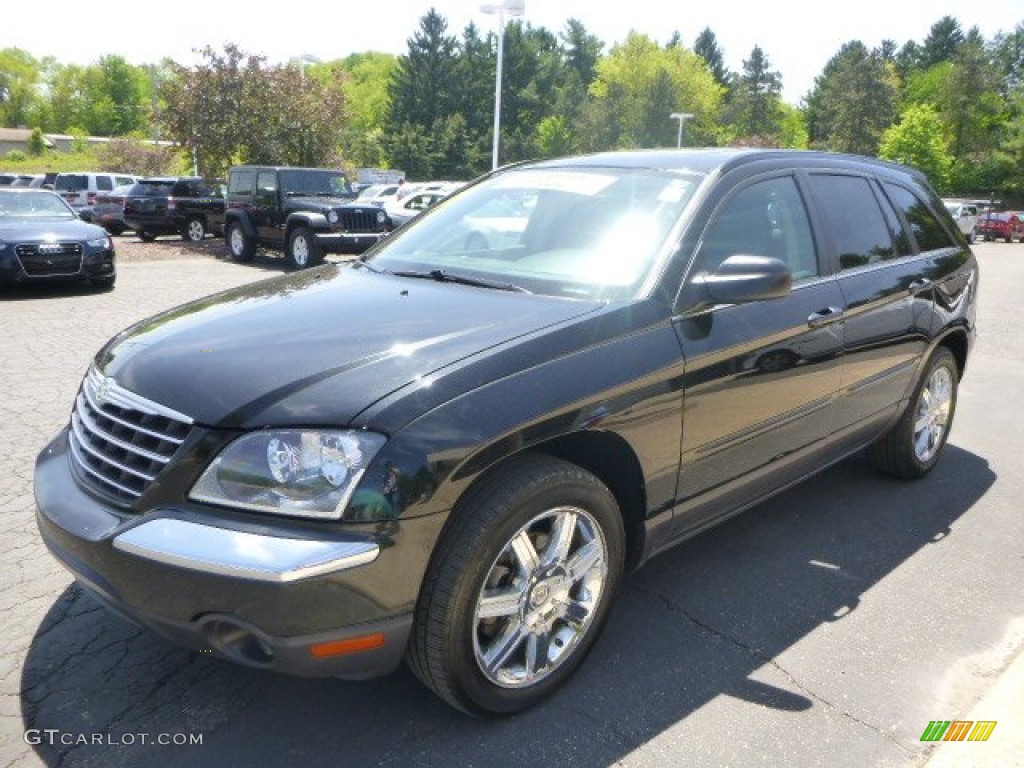 2005 Pacifica Touring - Brilliant Black / Dark Slate Gray photo #5