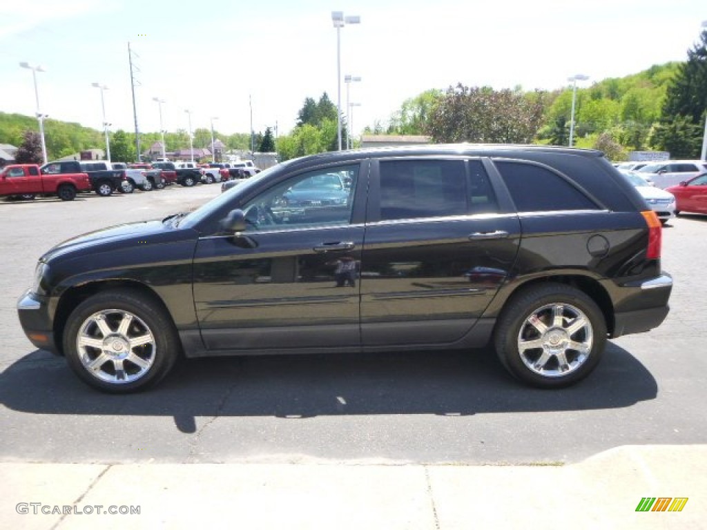 2005 Pacifica Touring - Brilliant Black / Dark Slate Gray photo #6
