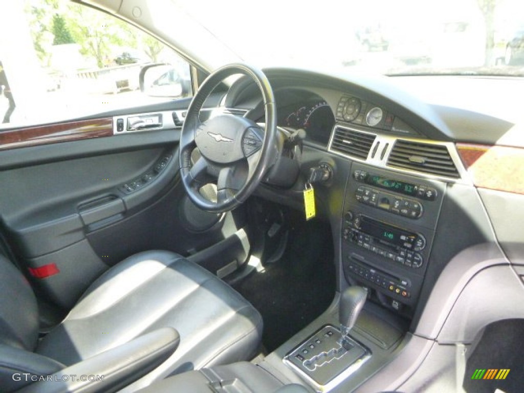 2005 Pacifica Touring - Brilliant Black / Dark Slate Gray photo #14