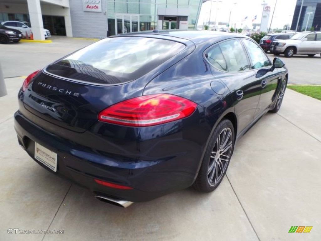 2015 Panamera  - Dark Blue Metallic / Luxor Beige photo #7