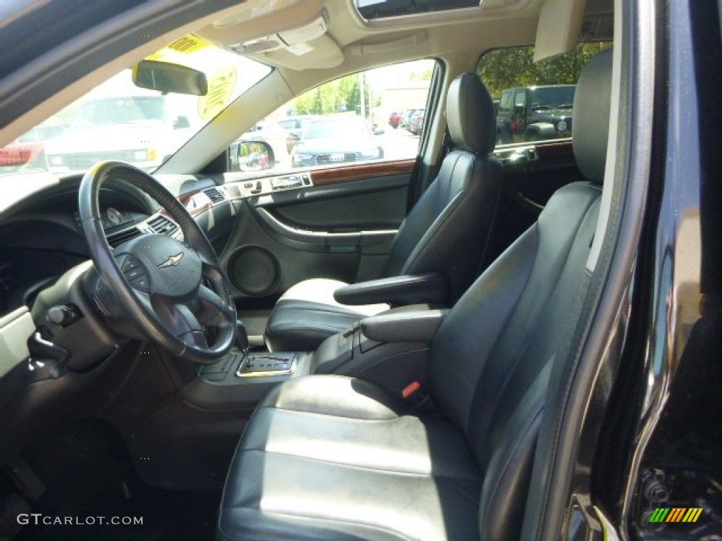 2005 Pacifica Touring - Brilliant Black / Dark Slate Gray photo #17