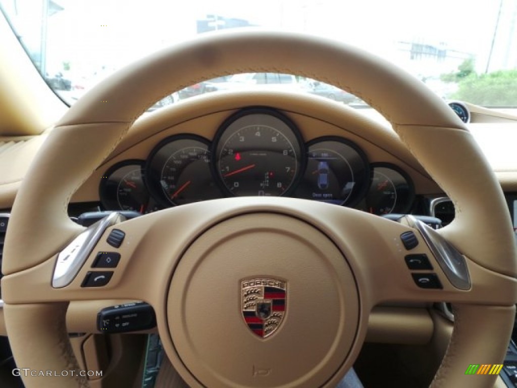 2015 Panamera  - Dark Blue Metallic / Luxor Beige photo #23