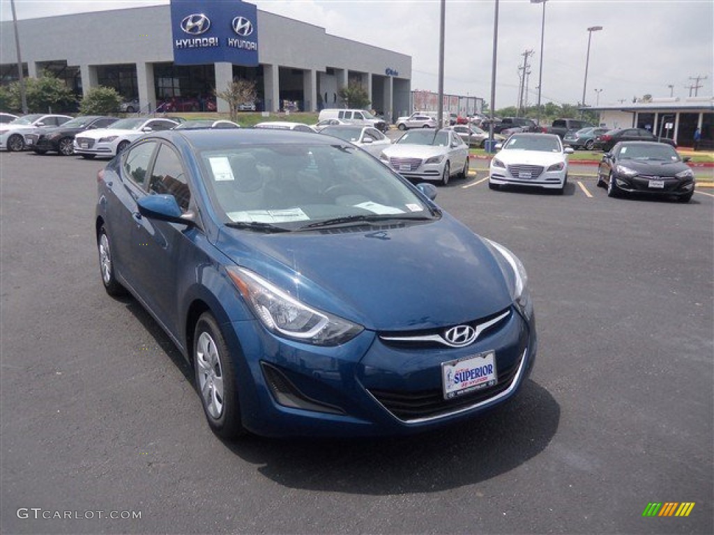 2016 Elantra SE - Blue / Gray photo #1
