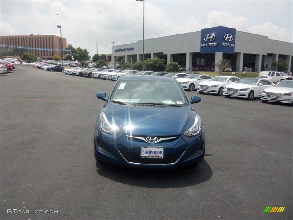 2016 Elantra SE - Blue / Gray photo #2
