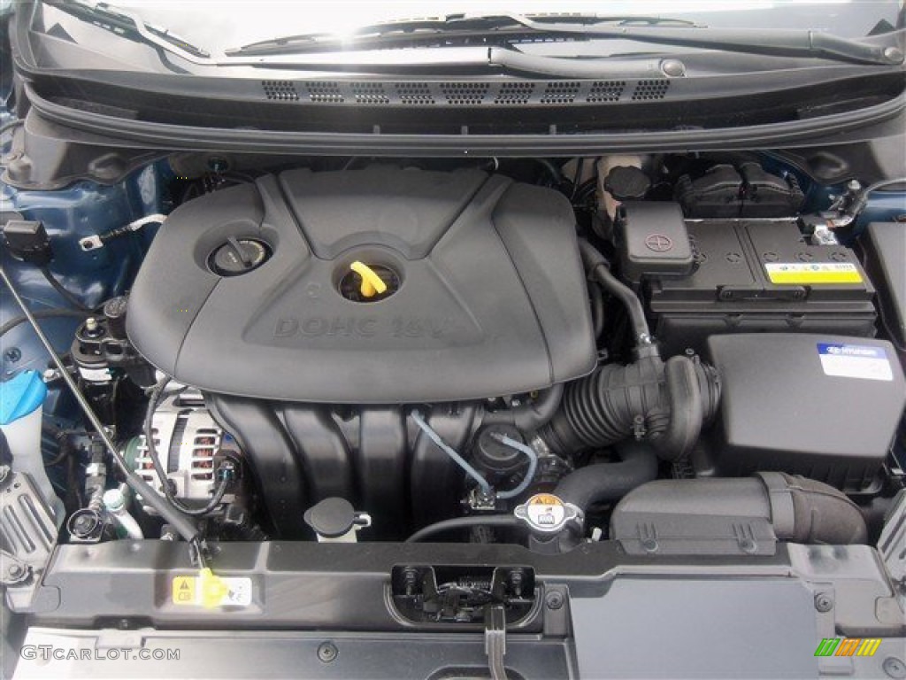 2016 Elantra SE - Blue / Gray photo #4