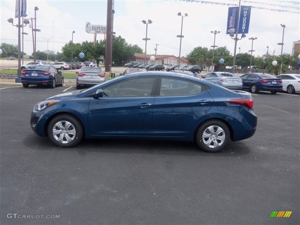 2016 Elantra SE - Blue / Gray photo #5