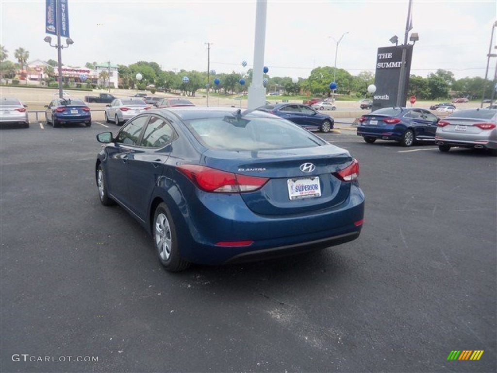 2016 Elantra SE - Blue / Gray photo #6