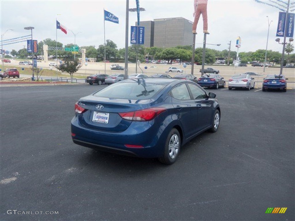 2016 Elantra SE - Blue / Gray photo #8