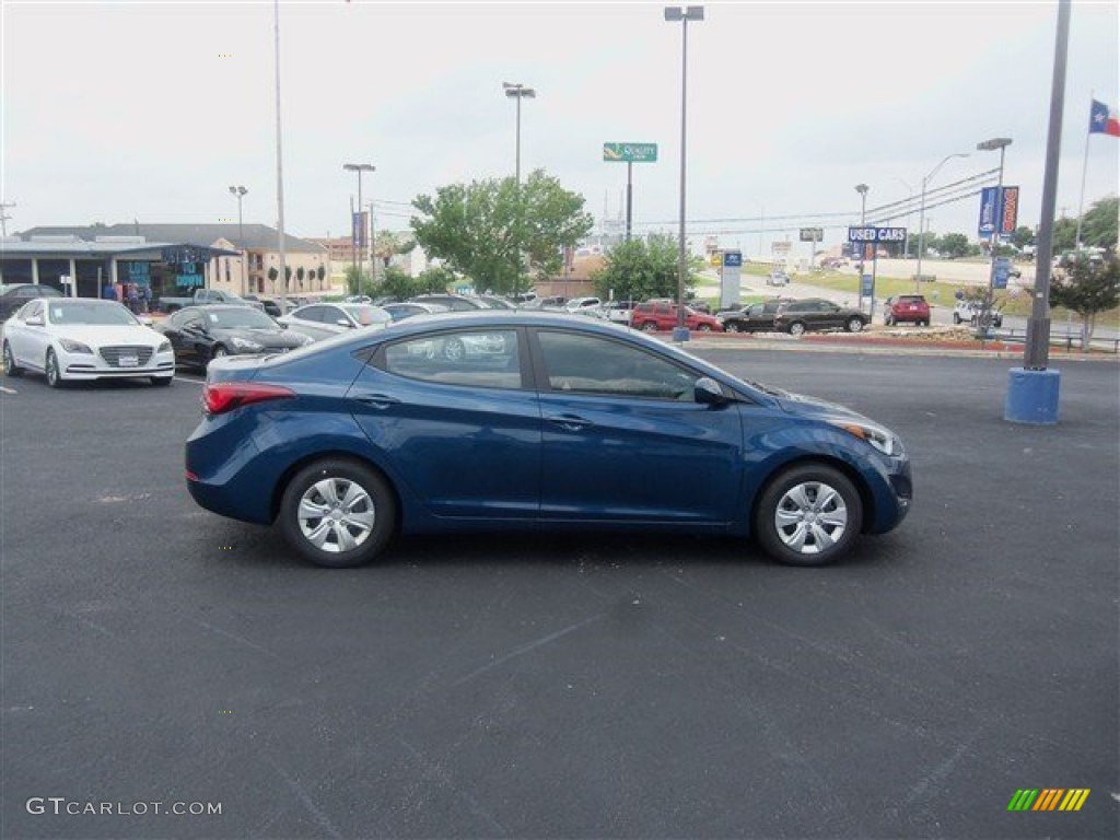 2016 Elantra SE - Blue / Gray photo #9