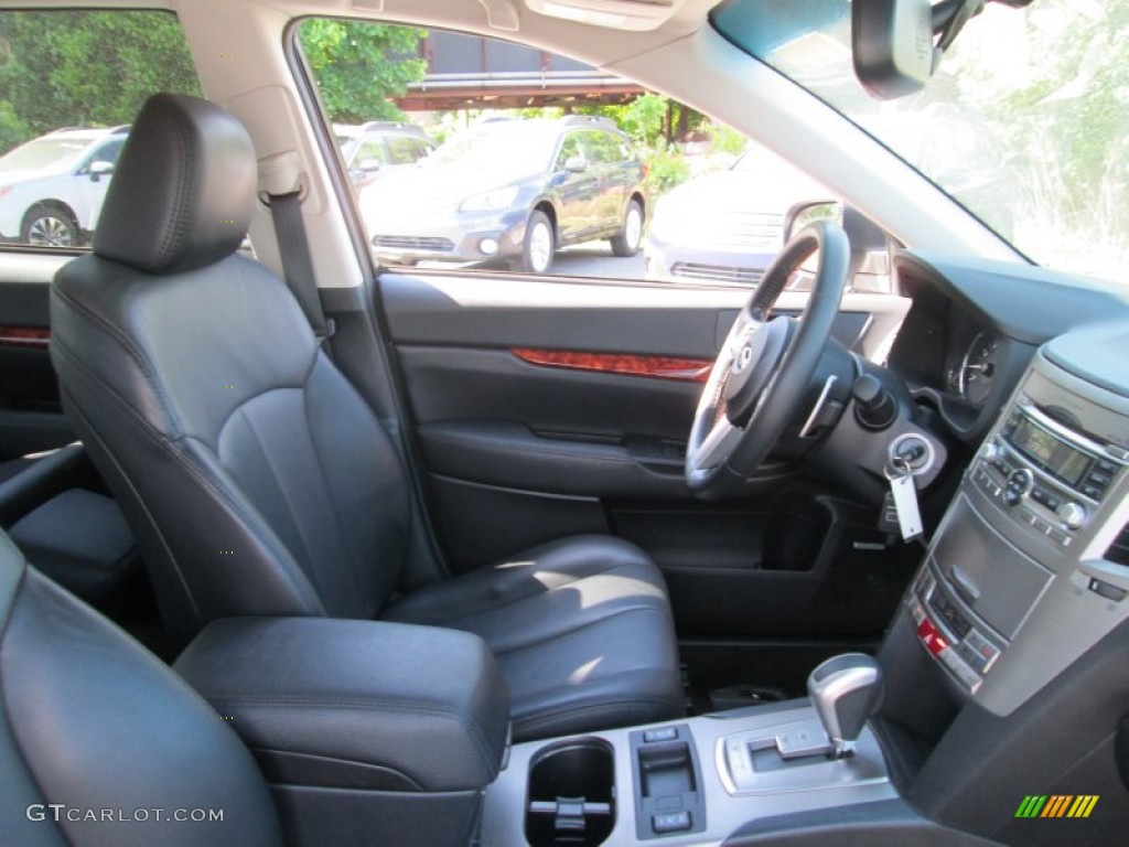 2011 Outback 2.5i Limited Wagon - Steel Silver Metallic / Off Black photo #15